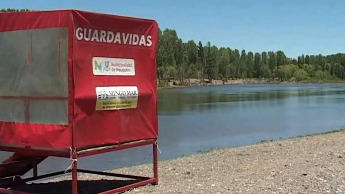 Desde el martes hay Guardavidas en tres balnearios. Fuente: (Facebook)
