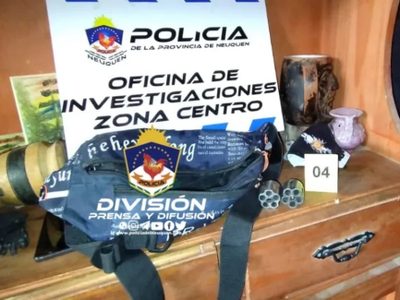 Detuvieron a cinco hombres que tenían armas de fuego, municiones y cannabis