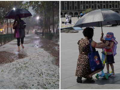Alertas en CDMX: advierten caída de granizo para la noche del viernes y calor el sábado