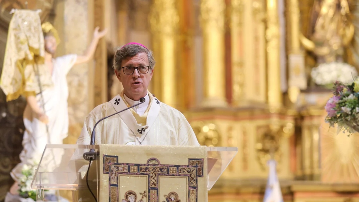 El Arzobispo de Buenos Aires, Jorge García Cuerva