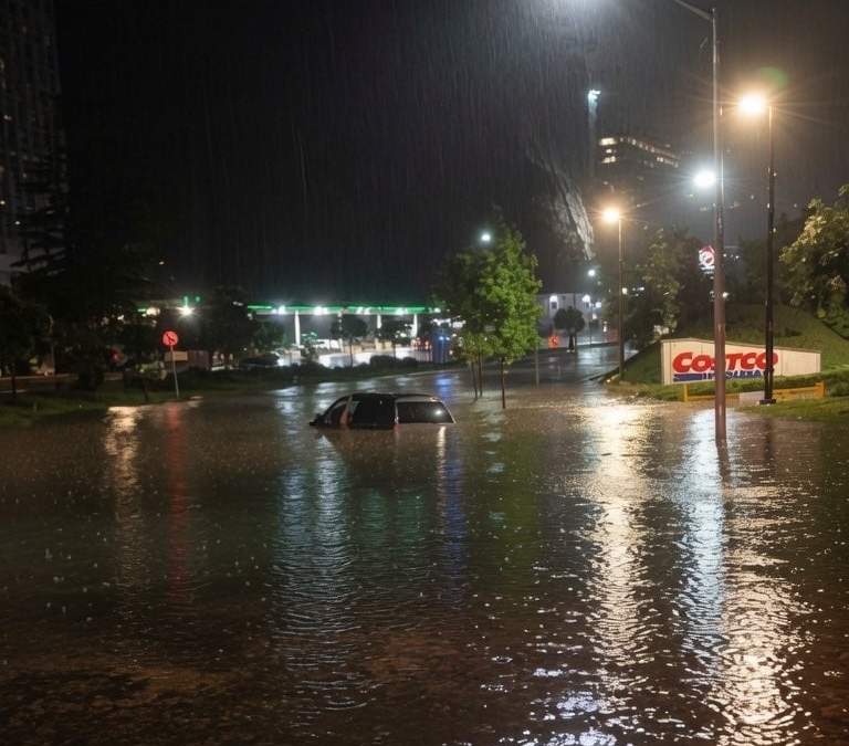 Se registraron más de 10 millones de metros cúbicos de precipitaciones al poniente de la CDMX