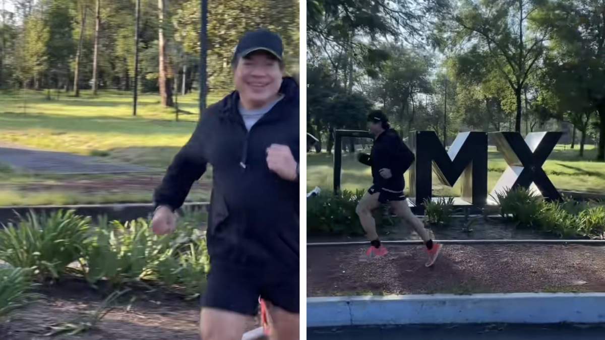 Escenas del video que subió el líder morenista