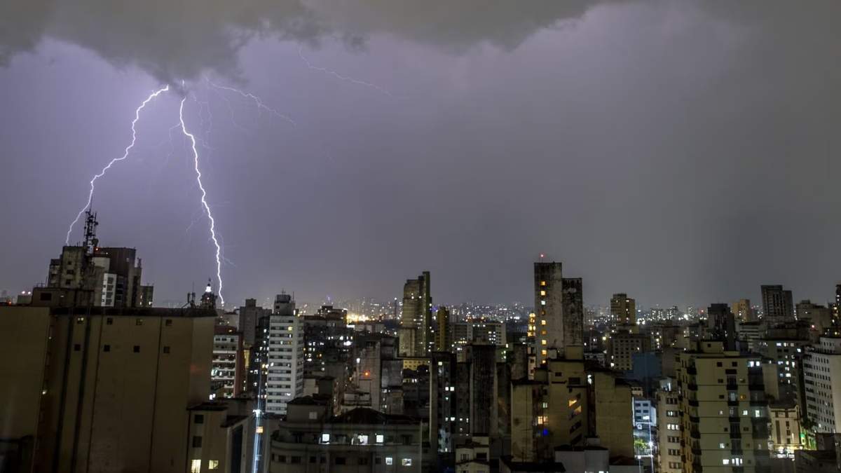 El SMN alertó por tormentas de variada intensidad. Fuente: (X)