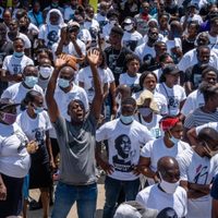 Marcha blanca en Haití: miles de personas salieron a las calles para homenajear a Jovenel Moise