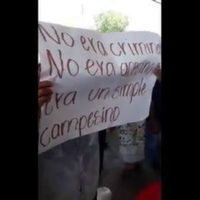 Protestan por el crimen de un campesino a manos de policías en Yucatán