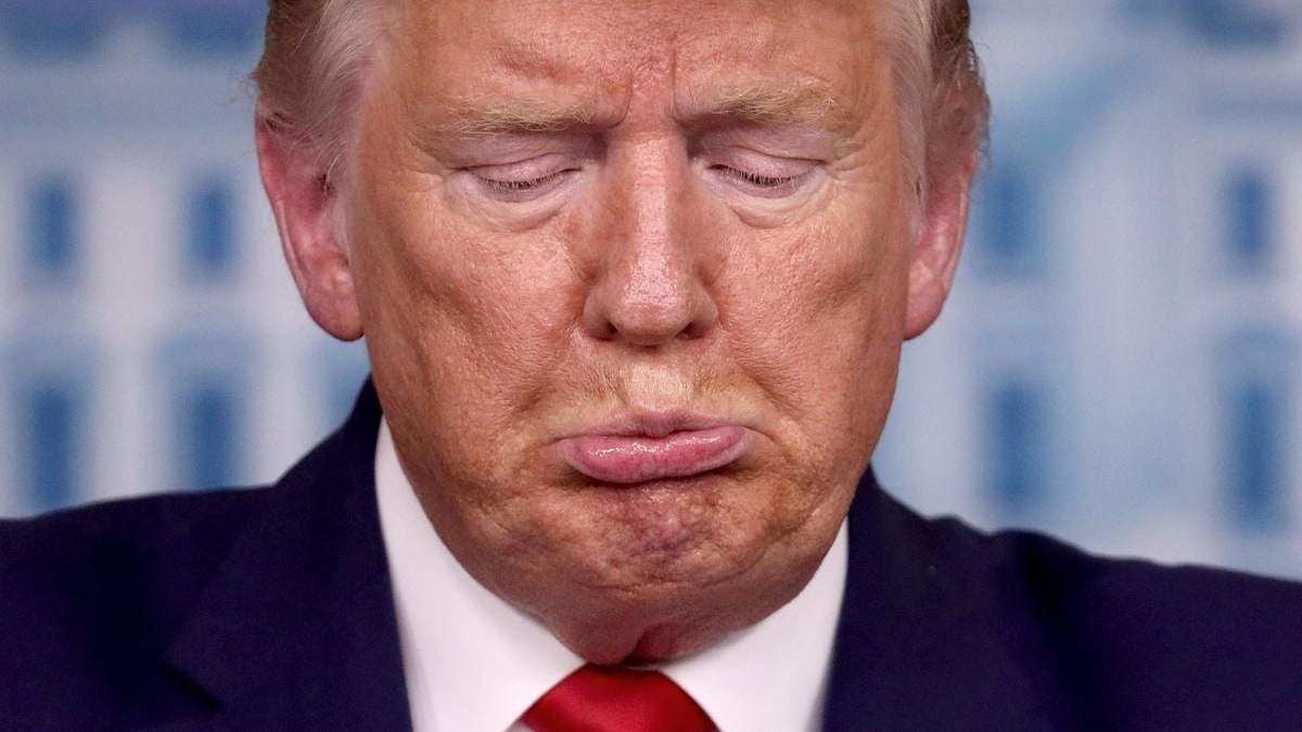 Donald Trump, presidente saliente de Estados Unidos. Fuente: (Twitter)