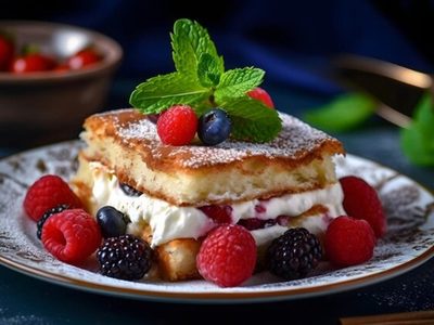 Dale una vuelta al tiramisú con esta versión de frutos rojos que es una locura y muy fácil de hacer