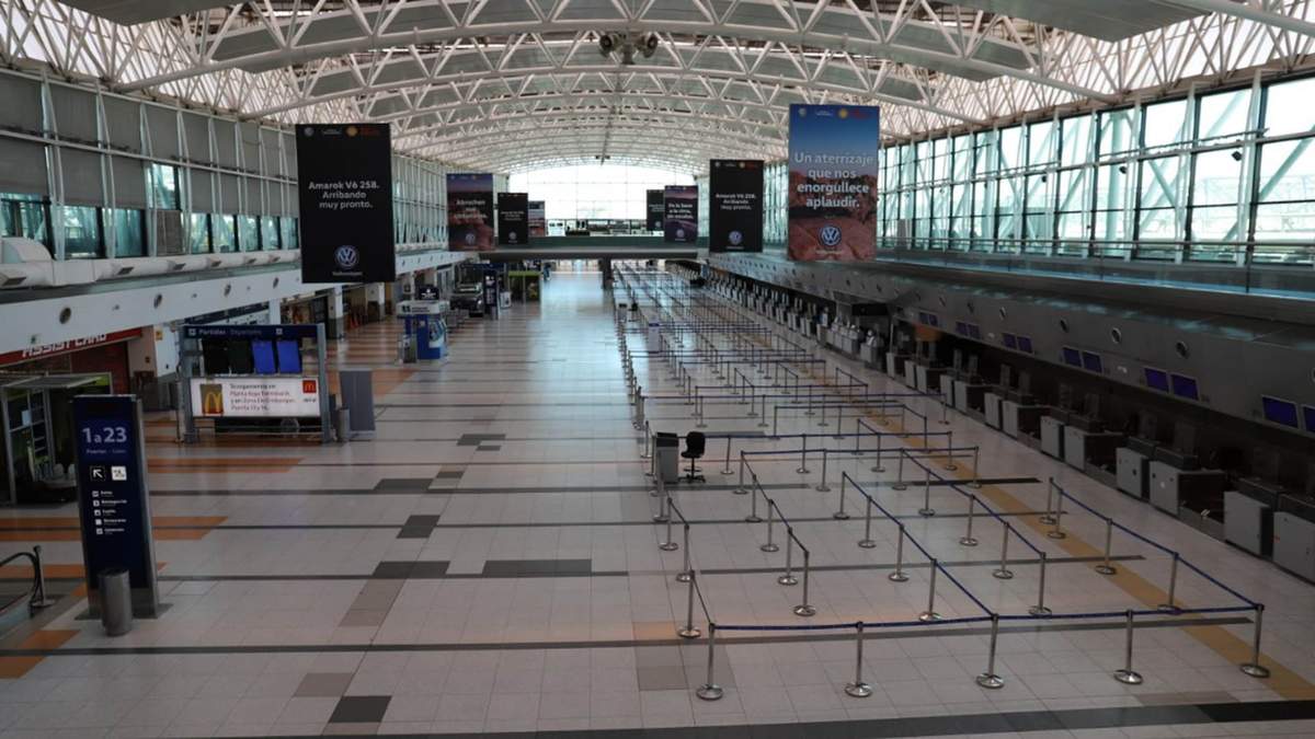 El transporte aéreo no regresará hasta tanto no haya un panorama más claro sobre la pandemia. Fuente: (Twitter)