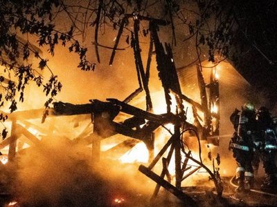 Un terrible incendio en San Martín de los Andes destruyó una casa
