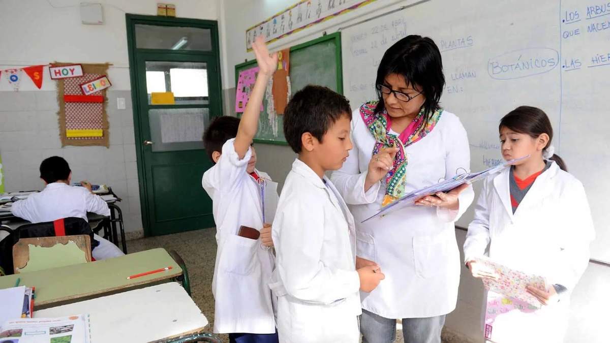 La provincia de Buenos Aires se prepara para el regreso a clases. Fuente: (Twitter)