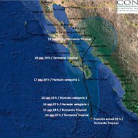 Suspenden desfile y clases en BCS ante impacto de 'Norma”