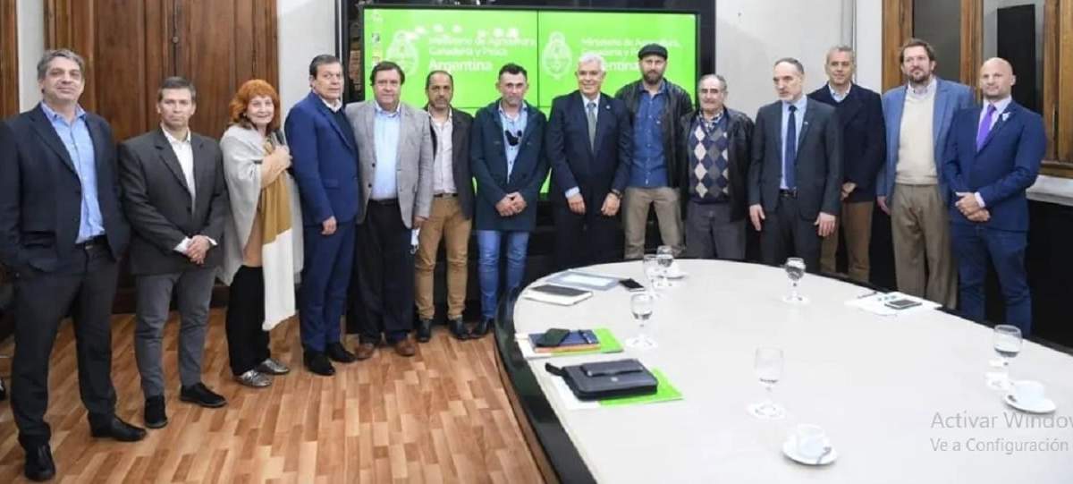 La reunión en Buenos Aires permitió avances para el sector productor. Fuente: (Prensa Gobierno de Río Negro).