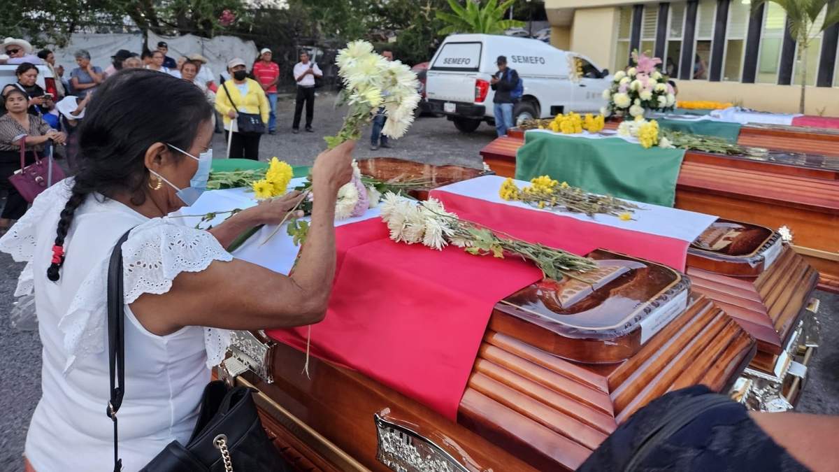 Los cuerpos fueron entregados en el Servicio Médico Forense de Chilpancingo
