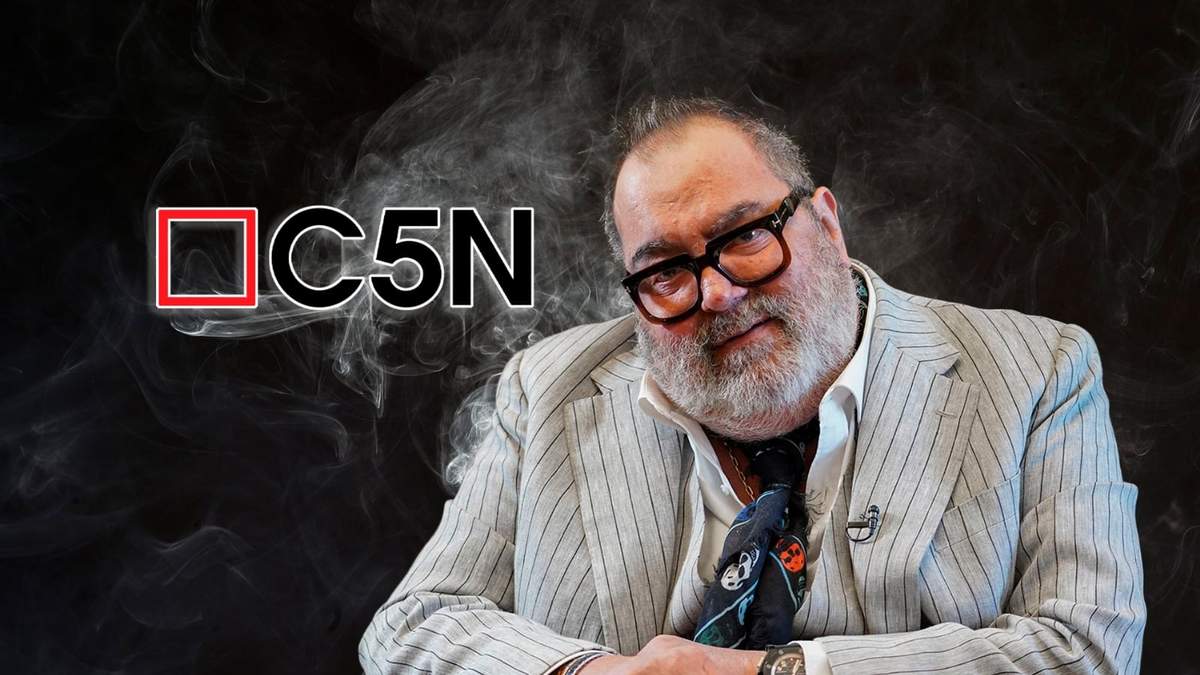 Jorge Lanata, C5N. Fuente: (Minuto Neuquén)