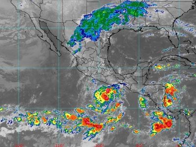 "Norma" provocará lluvias en tres estados; tormenta "Otis" se acerca a Oaxaca y Guerrero