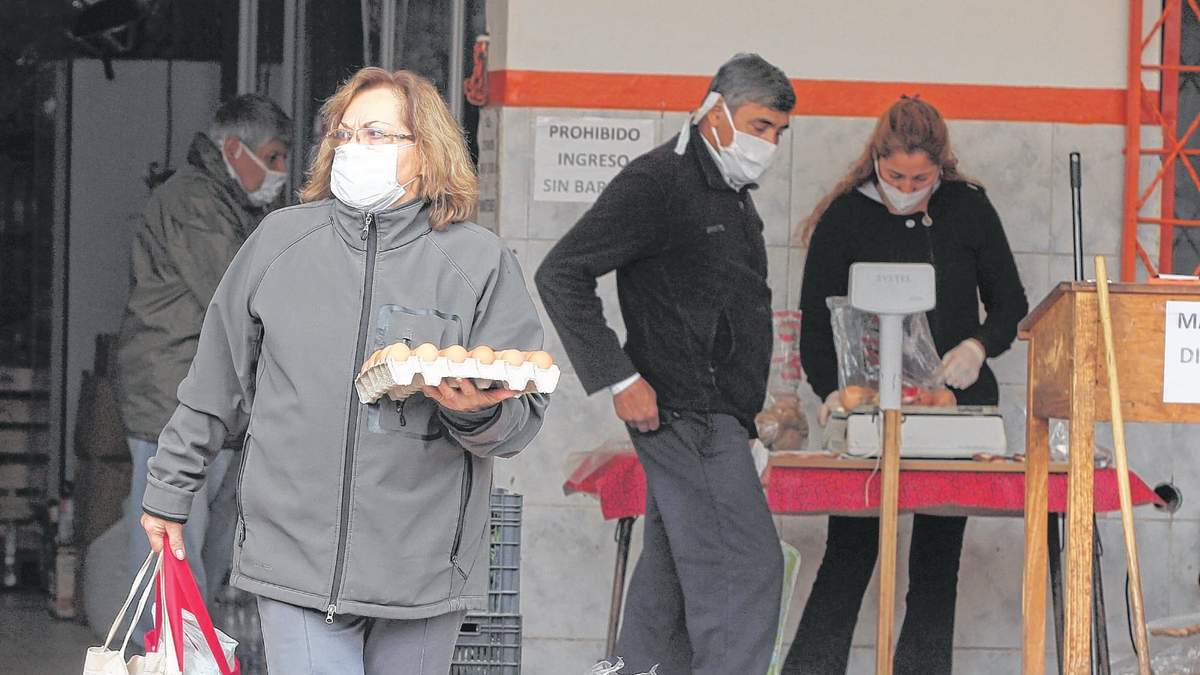 Control de alimentos en Neuquén. Fuente: (Twitter)