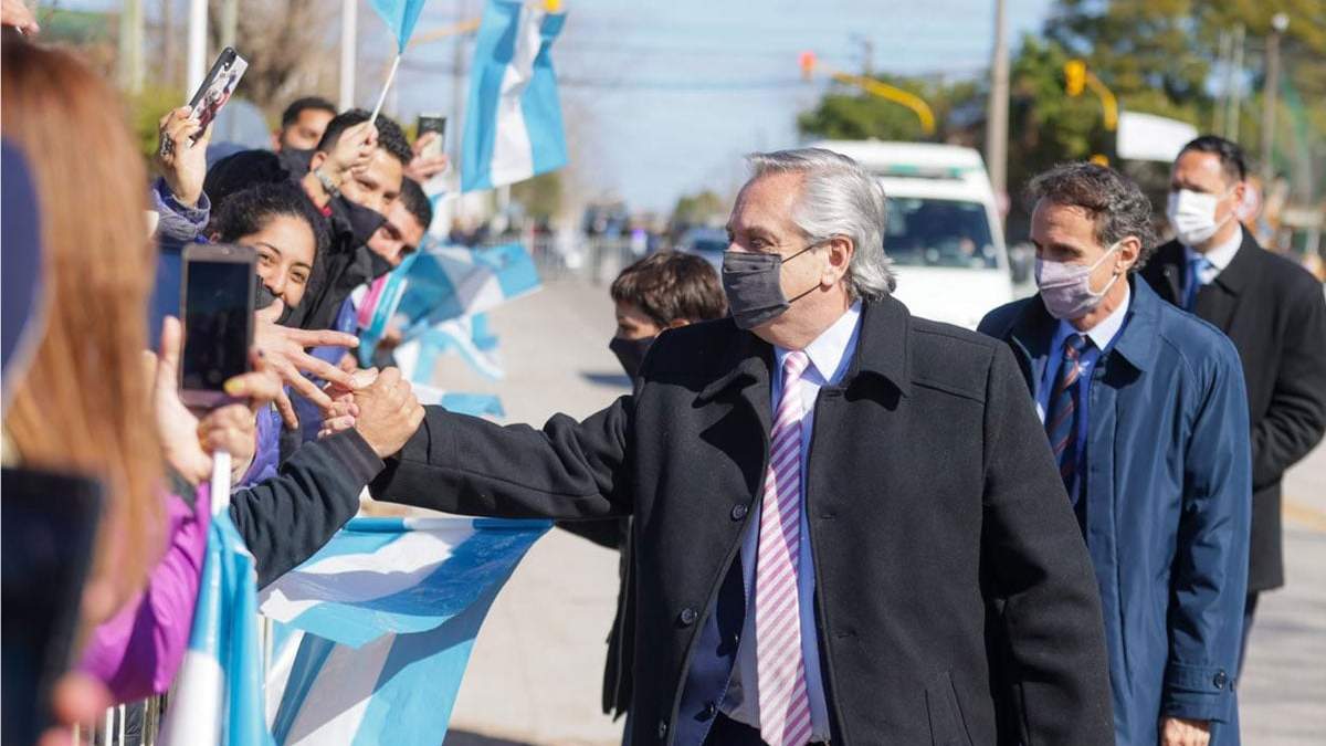 Alberto Fernández, presidente de la Nación. Fuente: (Twitter)