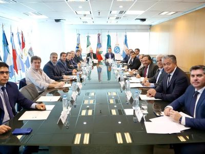 Gobernadores presionarán a Nación por la coparticipación