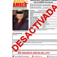 Matan a Andrea Paola, de 14 años, quien había desaparecido en Comonfort