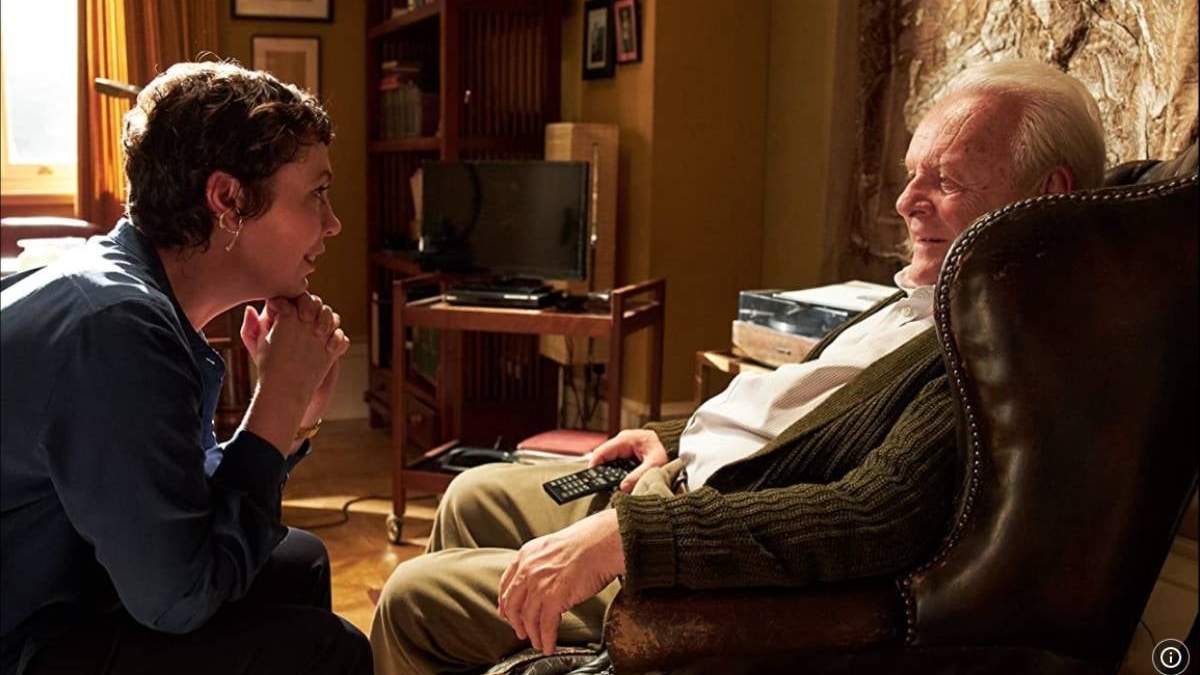 La película se sostiene, por entero, en la actuación deslumbrante de Hopkins.