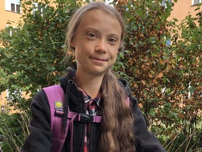 Greta Thunberg se burla de Trump tras su salida de la Casa Blanca