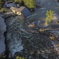 Crecidas del río Yellowstone inundan el este de Montana