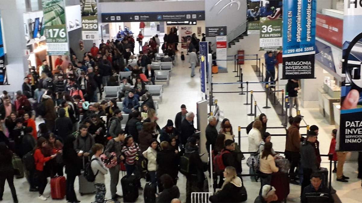 La cantidad de pasajeros creció en un 6,7% de un año a otro. Fuente: (Twitter)