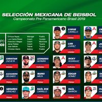 Difunden lista de peloteros mexicanos que disputarán el Pre Panamericano de Brasil