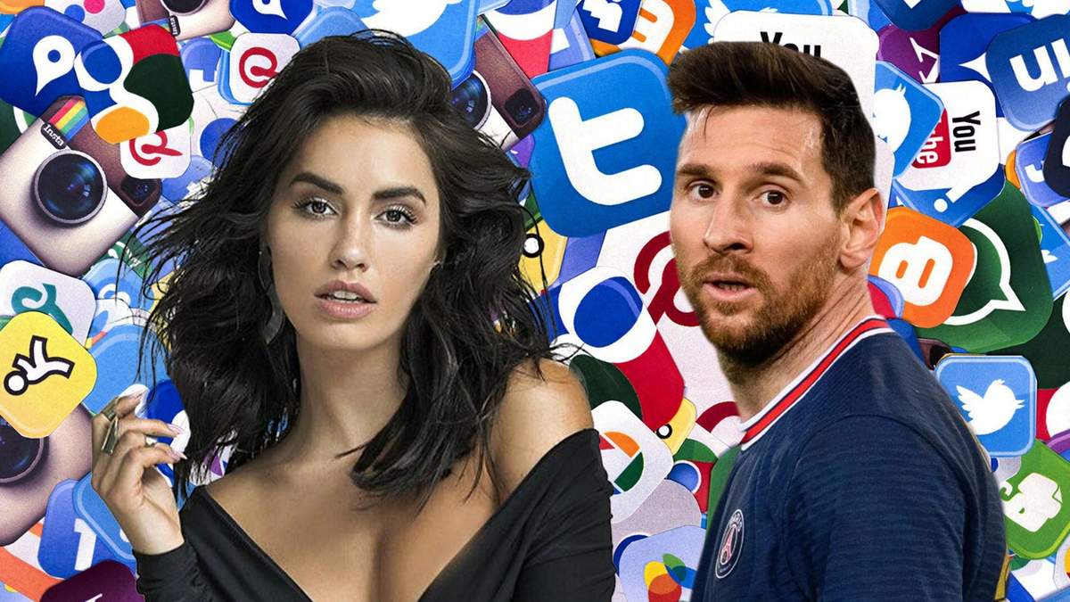 Lali Espósito y Lionel Messi. Fuente: (Minuto Neuquén)