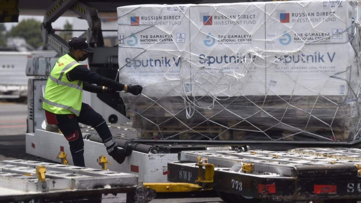 Llegada de la vacuna Sputnik V a México