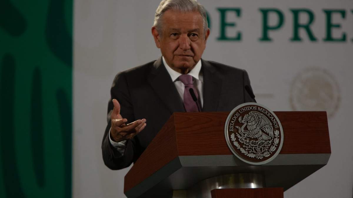 El presidente López Obrador