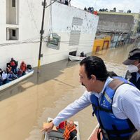 Al menos 5 mil viviendas dañadas por inundación en Valle del Mezquital, Hidalgo: Fayad
