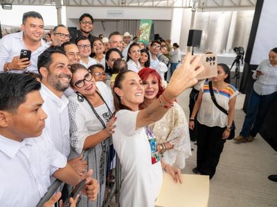 Layda Sansores reprocha a Sheinbaum que Campeche no tiene “para pagar la luz”
