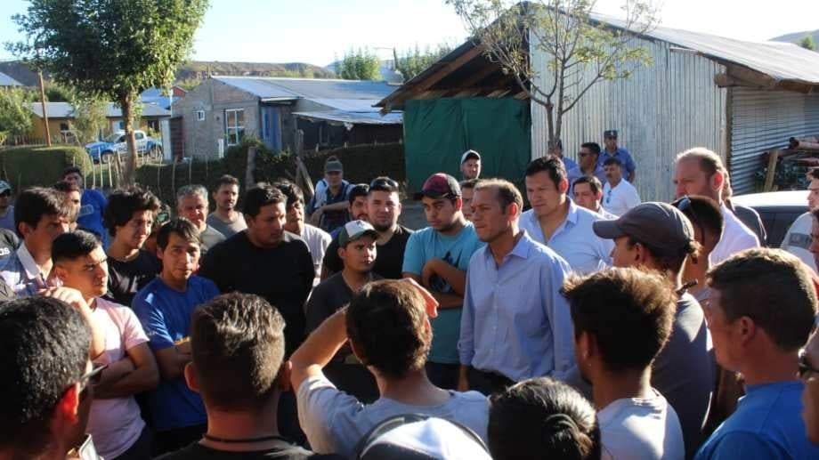 Reunión de los mineros con Gutiérrez