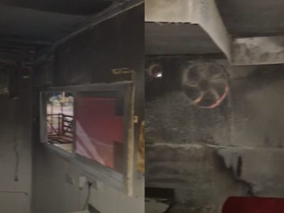 Se incendió un carrito de comidas de Vista Alegre por un accidente con el aceite sobrecalentado