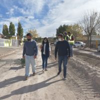 Obras en marcha: Zapala avanza de la mano de Carlos Koopmann