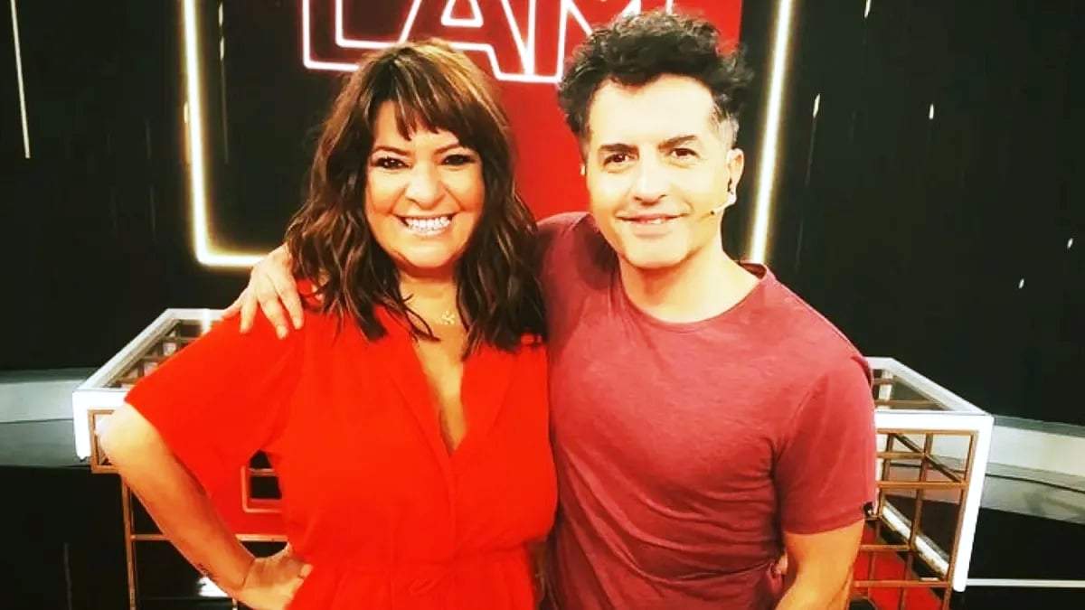 Andrea Taboada y Ángel de Brito. Fuente: (Instagram)