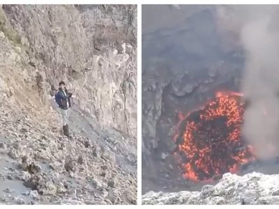 Americanistas suben al Popocatépetl y graban la lava en el cráter (Video)