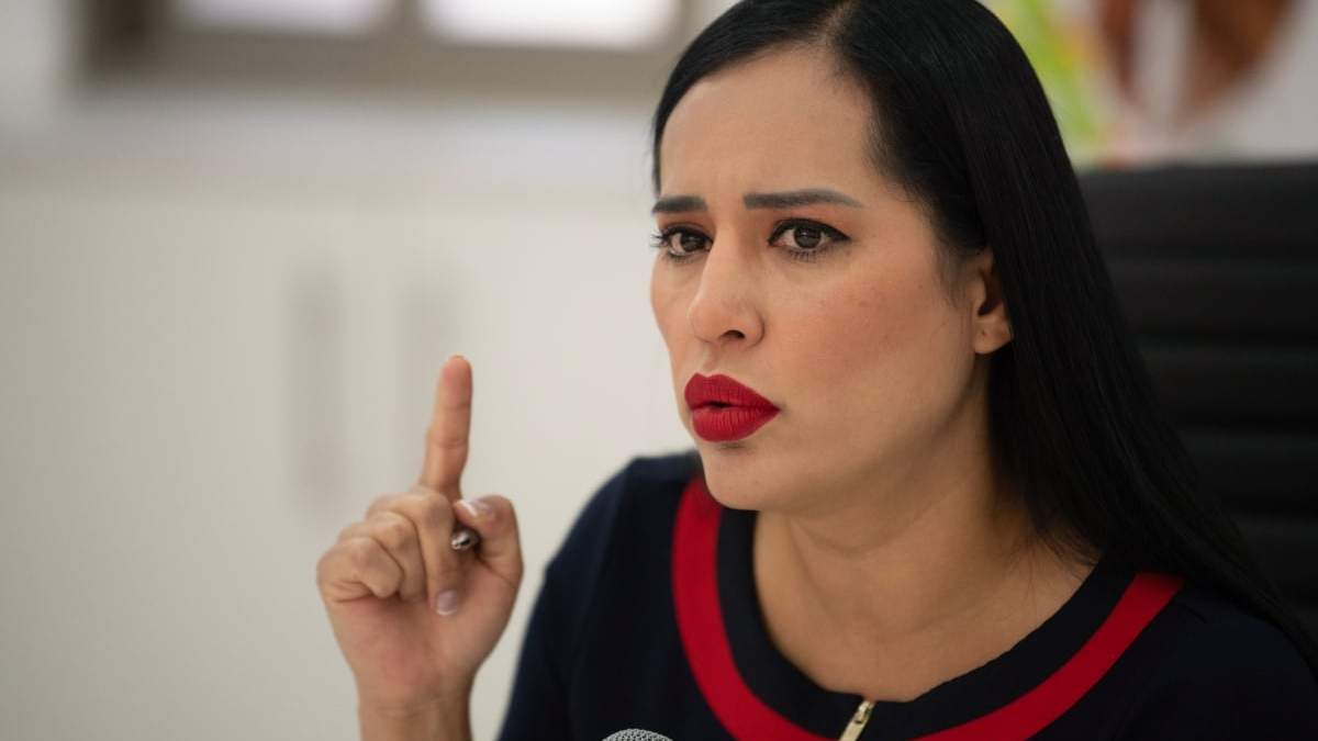 La alcaldesa de Cuauhtémoc, Sandra Cuevas
