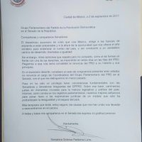 Dolores Padierna renuncia a 30 años de militancia en el PRD y a la coordinación en el Senado