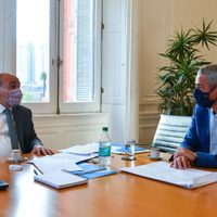 Juan Manzur y Jorge Ferraresi se reunieron para analizar diferentes proyectos