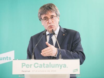 El líder independentista catalán Puigdemont anuncia que retira su apoyo a Pedro Sánchez