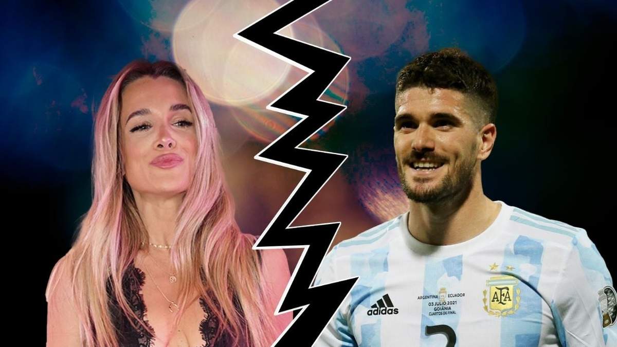 Camila Homs y Rodrigo de Paul. Fuente: (Minuto Neuquén)