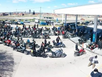 Más de mil motociclistas participaron en la 2° Gran Caravana de Motoconvocados