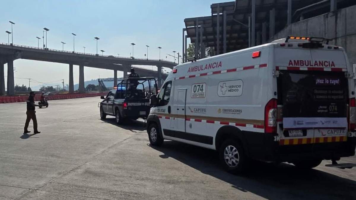 Ambulancia al servicio de Capufe