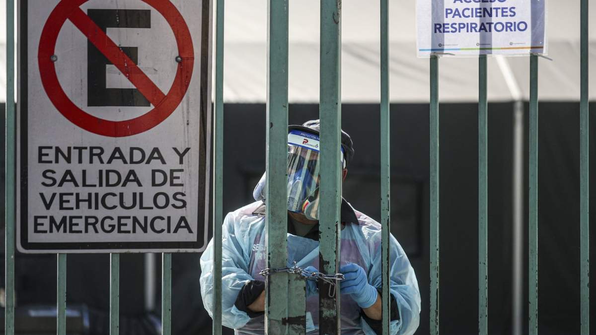 Pandemia de coronavirus en Chile. Fuente: (Twitter)