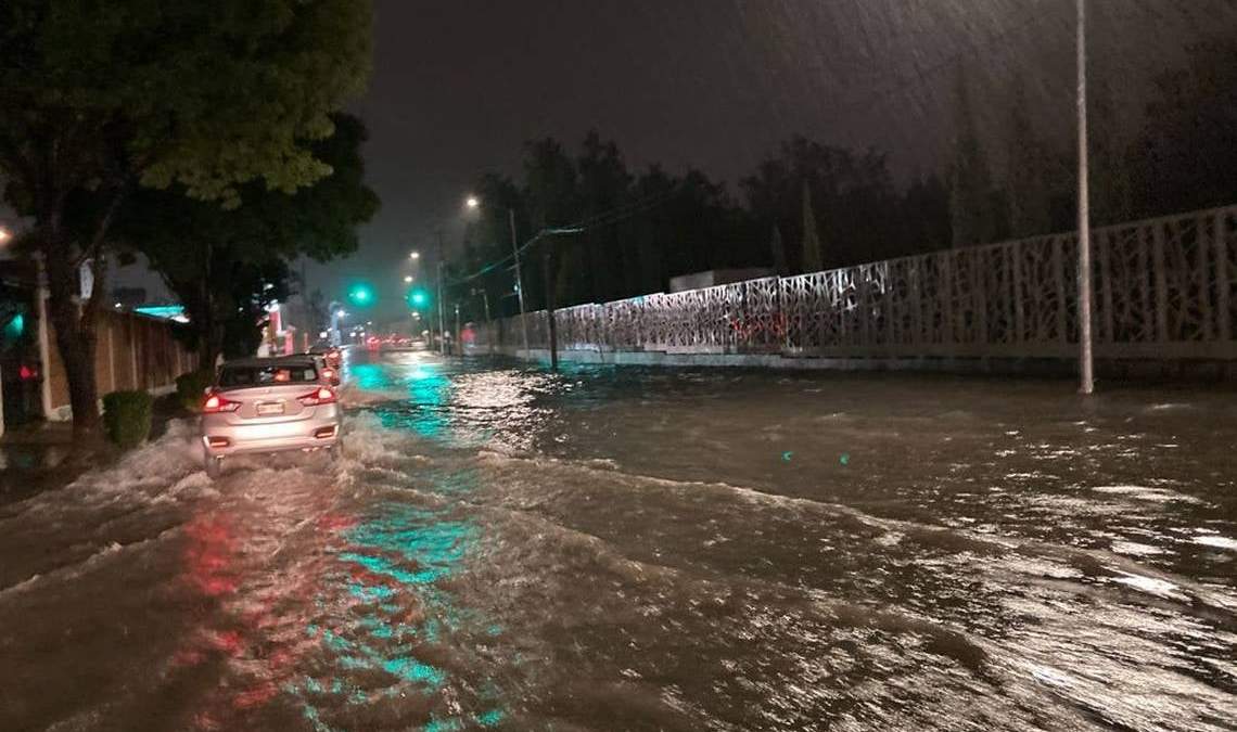 Puebla y Chiapas sufren inundaciones por lluvias