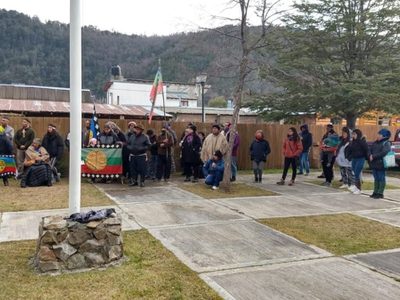 La comunidad Mapuche se movilizó para reafirmar al Volcán Lanín como su “Sitio Natural Sagrado”