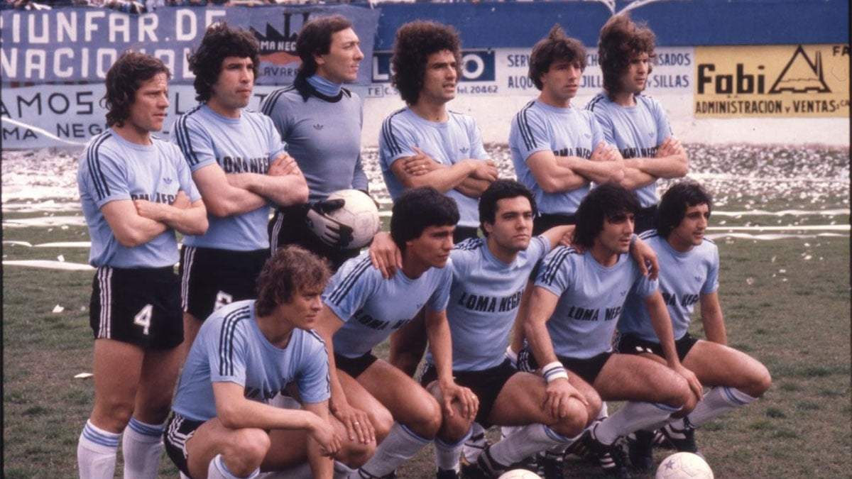 Formación de Loma Negra ante la Unión Soviética.