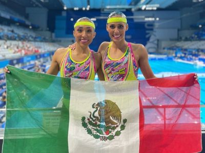 Nuria Diosdado y Joana Jiménez califican a la final en natación artística